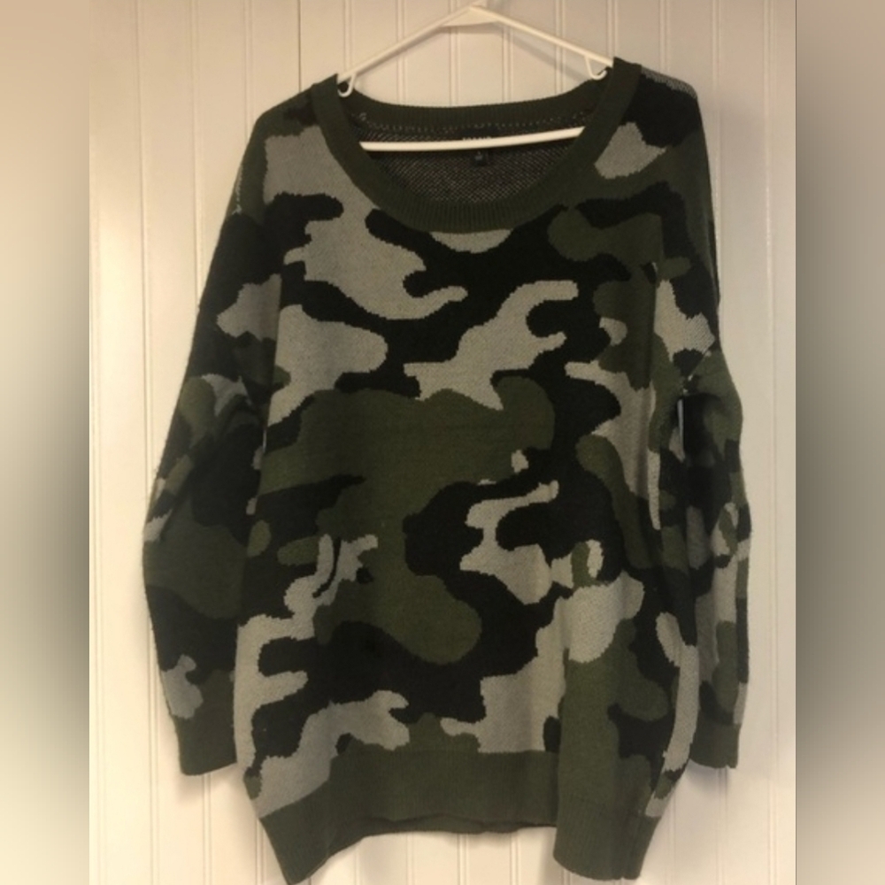 Torrid: Camouflage Sweater